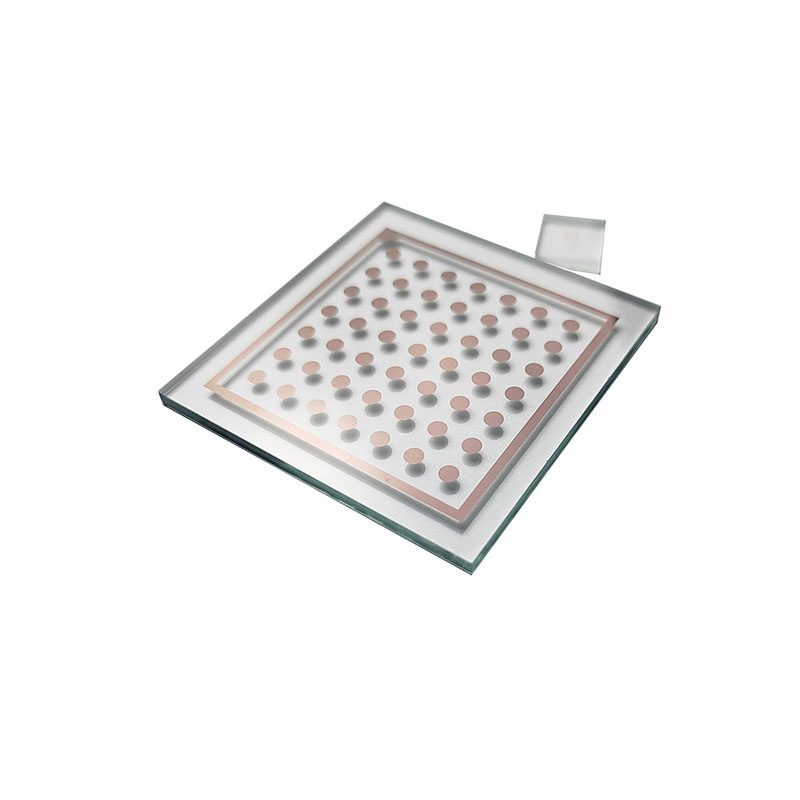 Halcon 80mm glas kalibreringsplade